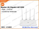 Mi 4A Gigabit AC1200 Router