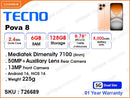 TECNO POVA 8 LK6 5G 6GB, 128GB