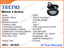 TECNO OW01 FreeHear 1 Earbud