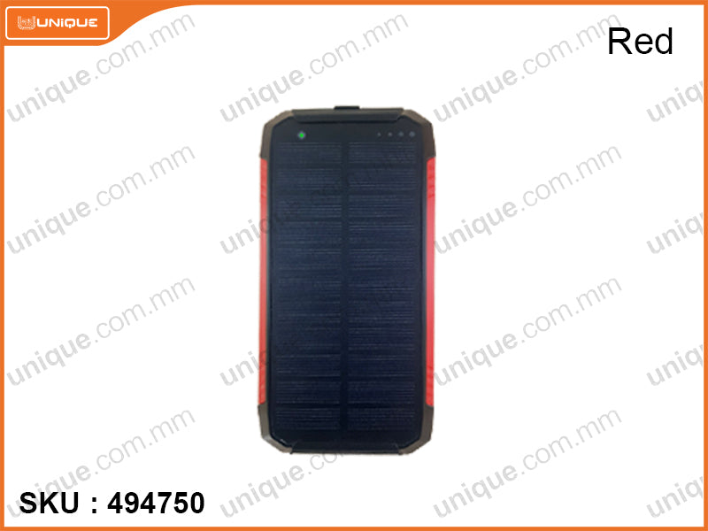 HosTLink H-Link 20000mAh Wireless Solar Power Bank