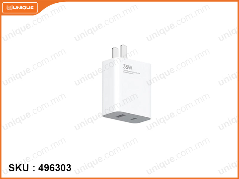 Xiaomi MDY-14-ET White 1C+1A 35W Dual Port Charger