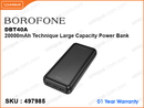 BOROFONE DBT40A Black 20000mAh Power Bank