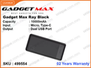 GADGET MAX RAY 10000mAh Power Bank