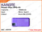 Kanote PPS-10 Violet 10000mAh Power Plus 10.5W Power Bank