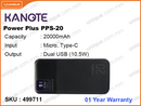 Kanote PPS-20 Black 20000mAh Power Plus 10.5W Power Bank