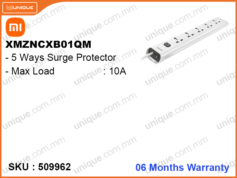 Mi XMZNCXB01QM 5Way Surge Protector