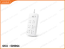 Mi CXB6-1QM White 2500W 6 Way Surge Protector