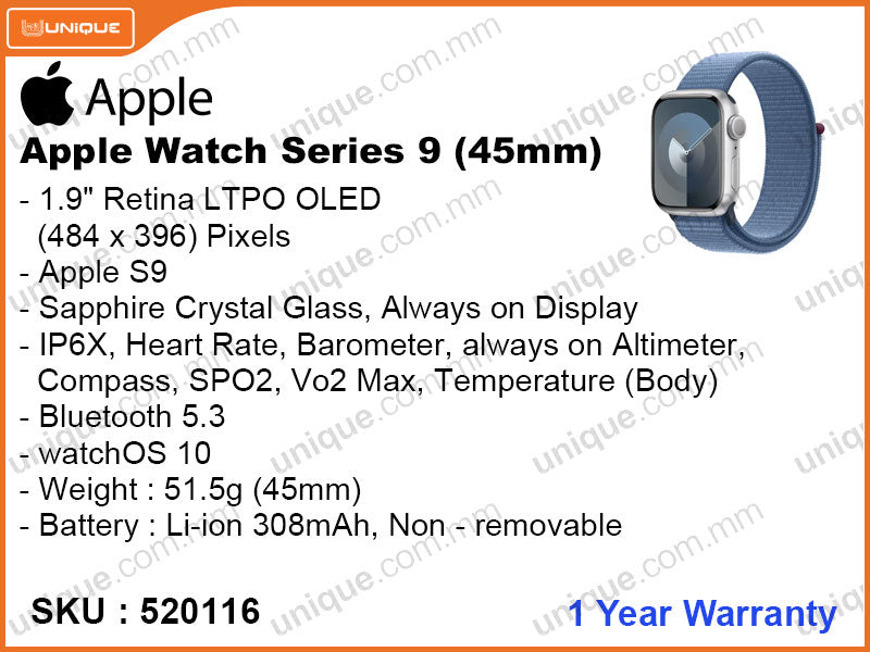 Apple Watch Series 9 45mm