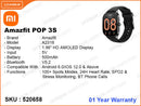 Amazfit POP 3S A2318 Watch Black