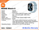 Redmi Watch 6 M2523W1