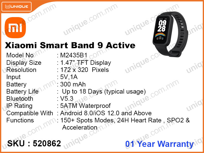 Xiaomi Smart Band 9 Active M2435B1