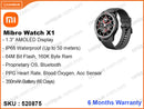 Mibro Watch X1 XPAW005 Black (Without Warranty)