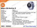 Mibro GS Active 2 XPAW024