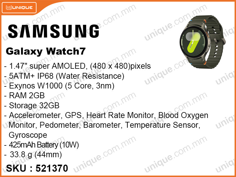 SAMSUNG Galaxy Watch 7 SM-L310 44mm