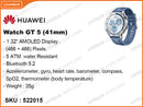 HUAWEI Watch GT 5 VLIB19 46mm Blue Woven Strap