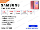 SAMSUNG Galaxy Tab S10 Lite 6GB, 128GB Wifi