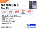 SAMSUNG Galaxy Tab A9 4GB, 64GB