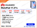HUAWEI MatePad 11.5''S 8GB,256GB, Wifi Space Gray