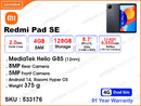 Redmi Pad SE 8.7" 4G 4GB, 128GB Graphite Gray