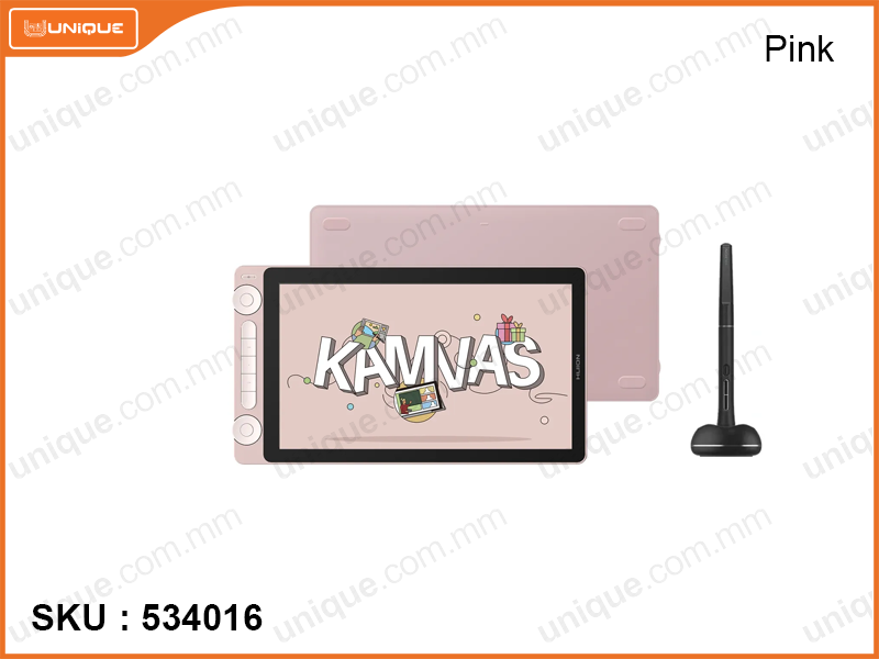 HUION KAMVAS 13 (Gen 3) 13.3'' Drawing Tablet Pink