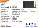 HUION INSPIROY 2S H641P Drawing Tablet