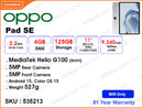 OPPO Pad SE 4GB, 128GB Wifi Starlight Silver