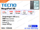 TECNO MegaPad SE 8GB, 256GB