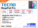 TECNO MegaPad Pro 8GB, 256GB