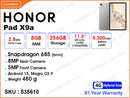 HONOR Pad X9a 8GB, 256GB Gray