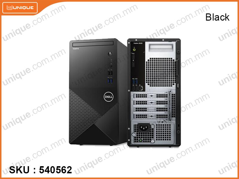 DELL Vostro 3020T ( Intel Core i5-13400 , 8GB DDR4 3200MHz (1 slot free, upto 64GB), PCIe M.2 SSD 512GB (2.5/3.5 HDD max 2TB slot free), Window 11 , DELL Keyboard & Mouse )