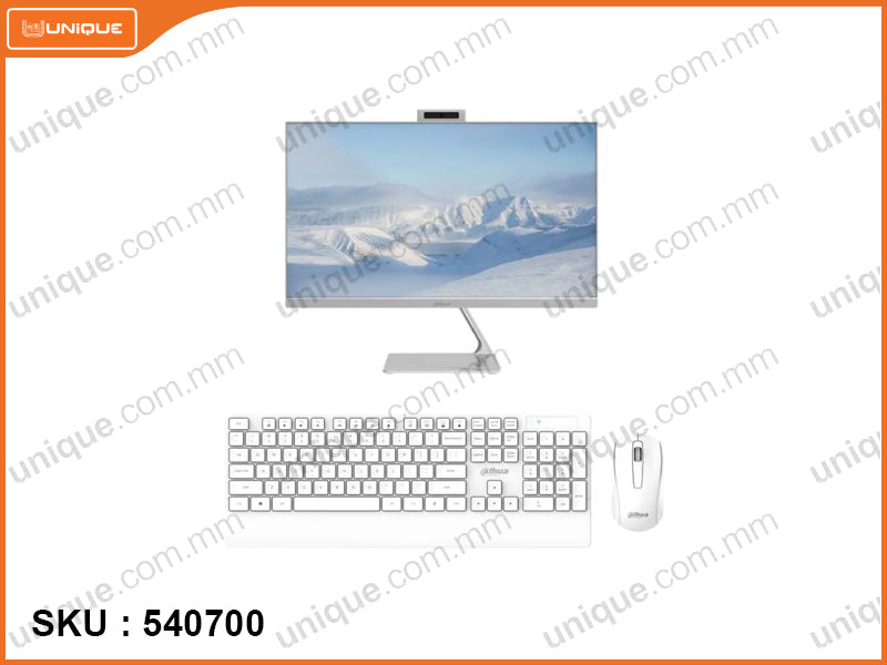 Dahua DHI-AC24-I320Z All in One (Intel Core i3-12100, 8GB DDR4 3200MHz (upto 32GB), PCIe M.2 SSD 256GB , 23.8" FHD (1920x1080) IPS, Wireless Keyboard & Mouse )