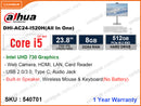 Dahua DHI-AC24-I520H All in One (Intel Core i5-13500, 8GB DDR4 3200MHz (upto 32GB), PCIe M.2 SSD 512GB , 23.8" FHD (1920x1080) IPS, Wireless Keyboard & Mouse)