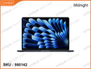 MacBook Air MW123ZP/A (M4 Chip with 10Core CPU, 8Core GPU, 16GB, 256GB, 13.6", Weight 1.24 Kg)