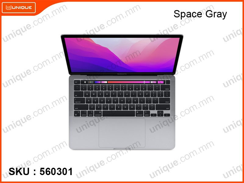 Apple MacBook Pro (2022) MNEJ3Z Space Gray (Apple M2 Chip with 8Core CPU, 10Core GPU, 8GB, 512GB, 13")