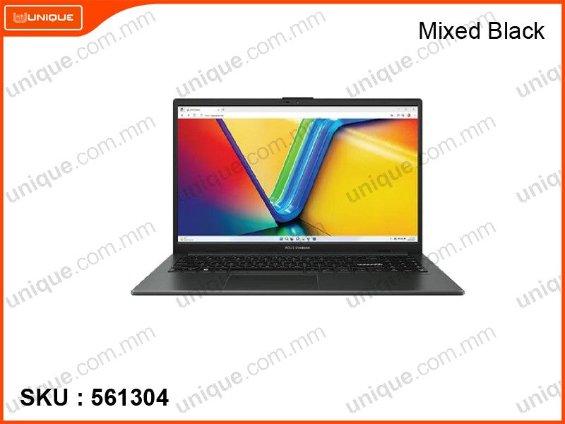 ASUS Vivobook E1504FA-BQ447W Mixed Black (AMD Ryzen 3-7320U , 8GB DDR5 5500MHz, PCIe SSD 256GB , Win 11 , 15.6"FHD VIPS 1920x1080 weight 1.63kg)