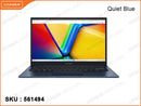 ASUS VivoBook 14 X1404VA-EB288W Quiet Blue (Intel Core 5-120U, 8GB DDR4 3200MHz, 512GB M.2 NVMe PCIe SSD, Window 11, 14" FHD (1920x1080), Weight 1.4 Kg)