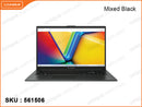 ASUS Vivobook Go 15 E1504FA-NJ506W Mixed Black (AMD Ryzen 5-7520U, 16GB DDR5 5500MHz (not upgradeable), PCIe M.2 SSD 512GB (no slot free), Window 11, 15.6" FHD (1920x1080) VIPS Level Panel, Weight 1.63 Kg)