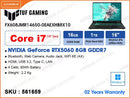 Asus TUF FX608JMR14650-0EAEXHB8X10/11 Eclipse Gray ( Intel Core i7-14650HX, 16GB DDR5 5600MHz (1 slot free), 1TB PCIe SSD (1 slot free)Nvidia Geforce RTX5060 8GB GDDR7, Window 11, 16"WQXGA IPS Panel, 165Hz,4- Cell, 90Wh, Weight 2.20kg )