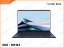 ASUS Zenbook 14 UX3405CA-ST1607W Ponder Blue (Intel Core Ultra 7-255H, 16GB LPDDR5X 7467MHz (not upgradeable), 512GB PCIe4 Gen4 SSD (no slot free), Window 11, 14" 3K (2880x1800) OLED, Weight 1.2 Kg)