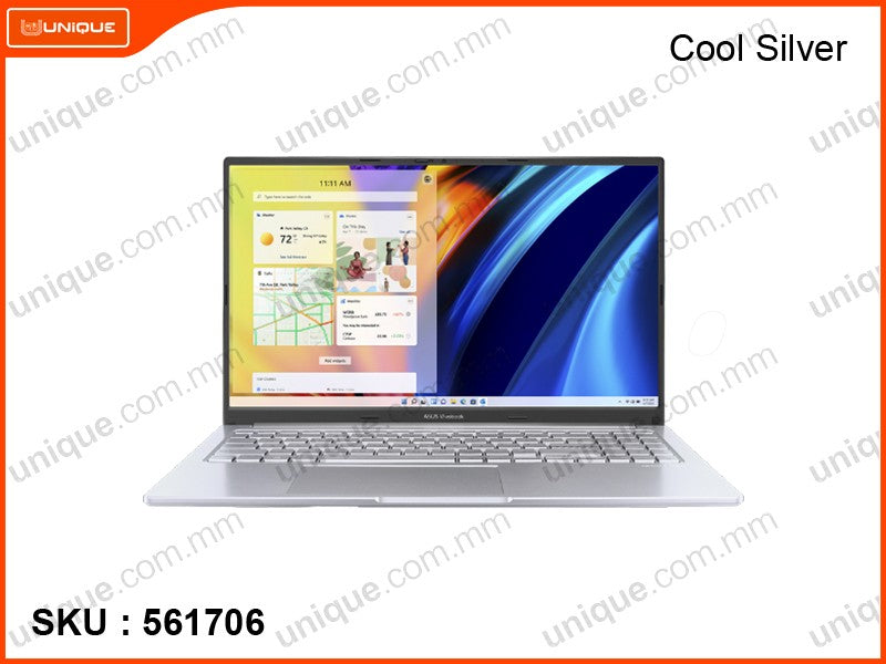 ASUS Vivobook M3504YA-L1146W Cool Silver ( AMD Ryzen 7 7730U , 16GB DDR4 (8GBx2) , PCIe M.2 SSD 512GB , Window 11 , 15.6" OLED FHD )