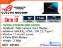 ROG Zephyrus GA6034VI-NM058W Off Black (Intel Core i9-13900H, 16GB DDR5 4800MHz, PCIe M.2 SSD 1TB, Nvidia Geforce RTX4070 8GB DDR6, Window 11, 16" WQXGA 2560x1600 240Hz IPS Level Panel, Weight 2.1 Kg)