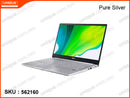 acer Swift 1 SF114-34-P4TN Pure Silver (Intel Pentinum N6000, 8GB DDR4 2933MHz, PCIe M.2 SSD 256GB, 14" FHD IPS, Weight 1.6 Kg)