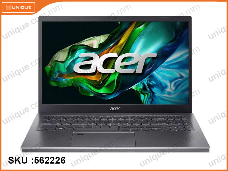 acer Aspire 5 A515-58M-36UU Steel Gray (Intel Core i3-1305U, 8GB DDR5 4800MHz, PCIe M.2 SSD 512GB, Window 11, 15.6" FHD, Weight 1.7kg)