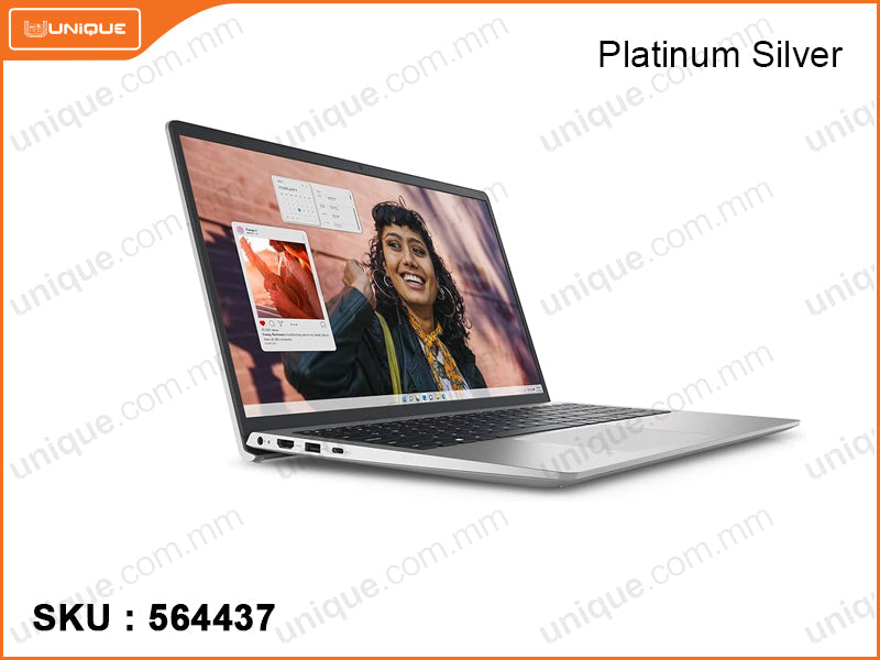 DELL Inspiron 3530 Platinum Silver (Intel Core i5-1334U, 8GB DDR4 3200MHz (1 slot free, up to 16GB), PCIe M.2 SSD 512GB (SATA slot free up to 1TB), 15.6" FHD (1920x1080), Weight 1.66 Kg)