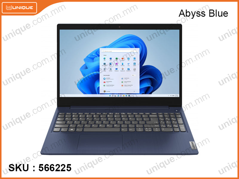 Lenovo Ideapad 3 15IAU7 82RK016DFQ Abyss Blue (Intel Core i3-1215U, 8GB DDR4 3200MHz (1 Slot Free, upto 16GB), PCIe Gen 4 SSD 512GB upto 1TB (2.5" 1 Slot Free), Window 11, 15.6" FHD (1920x1080) IPS, Weight 1.63 Kg)