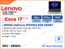 Lenovo LOQ 15IRX10 83JE01F6FQ Luna Grey (Intel Core i7-13645HX, 16GB DDR5 5600MHz (1 slot free, up to 32GB), PCIe M.2 SSD 512GB (up to 1TB), NVIDIA Geforce RTX5050 8GB GDDR7, Window 11, 15.6" FHD (1920x1080), Weight 2.4 Kg)