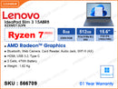 Lenovo IdeaPad Slim 3 15ABR8 82XM013LVN Abyss Blue (AMD Ryzen 7-5825U, 8GB DDR4 3200MHz (not upgradeable), 512GB M.2 2242 PCIe 4 SSD (up to 1TB), Window 11, 15.6" FHD (1920x1080) IPS, Weight 1.62 Kg)