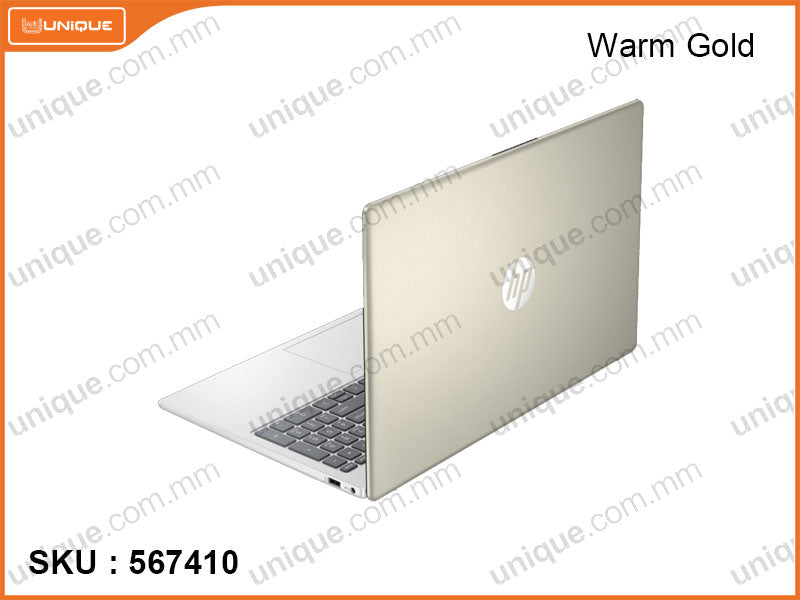 hp 15-fd0321TU Warm Gold (Intel core i5-1334U, 8GBDDR4 3200MHz (1 slot free), PCIe M.2 SSD 512GB, Window 11, 15.6" FHD (1920x1080), Weight 1.59 Kg)