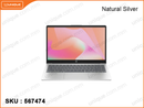 hp 14-ep1204TU Natural Silver (Intel Core Ultra 5-125H, 8GB DDR5 5600MT/s (1 slot free), PCIe Gen 4 SSD 512GB, 14" FHD (1920x1080), Weight 1.4 Kg)