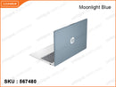 hp 15-fd0322TU Moonlight Blue (Intel Core 5-120U, 8GB  DDR4 3200MHz (1 slot free), 512GB PCIe NVMe M.2 SSD, Window 11, 15.6" FHD (1920x1080), Weight 1.59 Kg)